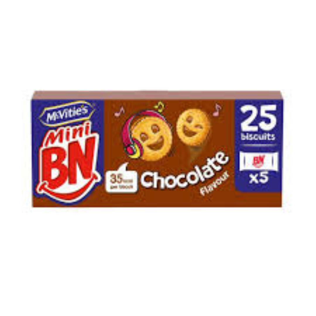 MCVITIES MINI BN CHOCOLATE 5PACK 175G